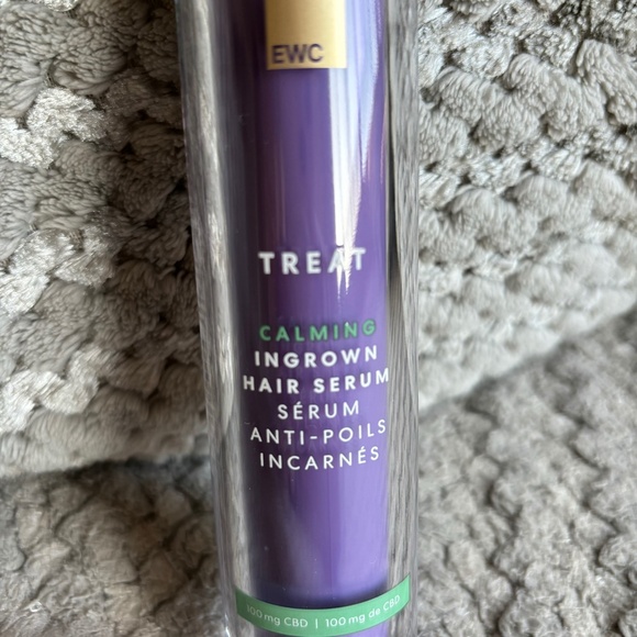 EWC European Wax Center Treat Calming Ingrown Hair Serum 1.7 fl oz Purple NEW - Picture 2 of 3
